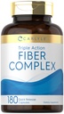 Carlyle Fiber Complex | 180 Kapseln | Non-GMO Ergänzung | Triple Action Fiber