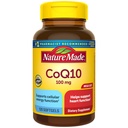 Nature Made CoQ10 100mg, Nahrungsergänzungsmittel für Herzgesundheitsunterstützung, 120 Softgels, 120 Tage Versorgung