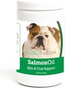 Gesunde Rassen Bulldogge Lachsöl Weiche Käse 90 Count