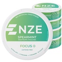 NZE Caffeine Free Nootropic Pouches (Spearmint) - Nootropic Pouches mit Alpha GPC, L-Tyrosine & L-Theanine - Kein Zucker oder künstliche Süßungsmittel - 15 Nikotinfreie Pouche pro Can - 5 Pack