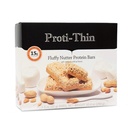 Proti-Thin Fluffy Nutter Protein Bars, 15g Protein, Low Calorie, Sehr Low Carb (VLC), Low Fat, High Fiber Snack Bar, KETO Diät Friendly, Ideal Protein Kompatibel, Keine Gluten Zutaten, 7 /Box