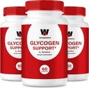 (3 Pack) Wonderfix Glycogen Support Capsules - Offizielles Wonderfix Glycogen, um stabile gesünde Levels, Glycogen Support Advanced Blood Diätary Supplement, Wonder Fix Bewertungen (180 Kapseln)
