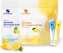 Dynatech Zero Sugar Electrolyte Drink Mix - Lemon,Pineapple - Hydration Pulver-Packets mit 10 Elektrolyten & Vitamine | Non-GMO, Glutenfrei, Vegan Elektrolyte Pulver-Packets | 32 Portionen