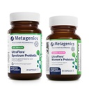 Metagenics Bundle - UltraFlora Spektrum (30 Count) & UltraFlora Women's (30 Count) - für Verdauungs-, Immun- und Vaginale Gesundheit