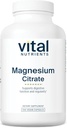 Vital Nährstoffe Magnesium Citrate 150mg | Fördert Entspannung | Unterstützt Schlaf, Knochen, Herz, Muskel, Nieren, & Nerve Gesundheit* | Vegan Ergänzung | Gluten, Dairy, Soy Free | 200 Kapseln