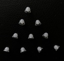 Jungle Care® (6mm Small * 10pc) Double Layer Magic Hearing Aid Domes Bequeme PSAP (Persönliche Klangverstärker Produkt) Kit Unsichtbare, Perfekt für Open Air (Offene Passform), ausgenommen RIC