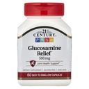 Glucosamine Relief aus dem 21. Jahrhundert, 500 mg, 60 leicht zu schlucken Kapseln