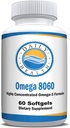 Omega 8060 2400mg Omega 3 Fish Oil Joint Health Supplement 60 softgel - 1 Monat Versorgung