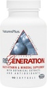 NaturesPlus Regeneration - 90 Softgels, Paket von 2 - Multi-Vitamin & Mineral Supplement mit Botanischen Extrakten & Antioxidantien - Glutenfrei - 60 Gesamt Servietten