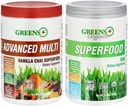 Greens+ Organic Superfood Raw with Advanced Multi Vanilla Chai Superfood, Bundle (Pack of 2)