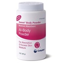 Polvere del corpo della Fordustin di coloplast Sween (3 oz.)