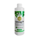 Silber Futter Kräuter Kalköl für Pferde – All-Natural ätherische Ölmischung mit Kokosnussöl – Hilft Relax Anxious, Restless & High-Strung Horses – 8 Unze