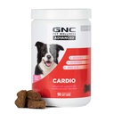 GNC Haustiere Fortgeschrittene Hunde-Ergänzungen, Herz-Kreislauf-Unterstützung für Hunde, Weichtier-Ergänzung Made in USA, Cardio Vitamins & Easy to Chew Canine Essentials, 90 Count
