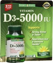 Natur Bounty Vitamin D3 5000 IU, 300 Softgels