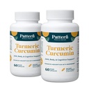 Muster Wellness Kurkuma Curcumin – 1300mg – 95% Curcuminoide mit BioPerine® Black Pepper – Joint, Cognitive & Immune Support – Non-GMO, Gluten Free – 120 Kapseln