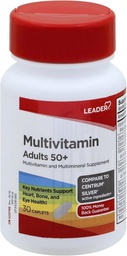 Leader Multivitamin Erwachsene 50+ Caplets 30 ct Pack von 1