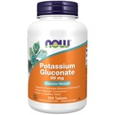 JETZT Nahrungsergänzungsmittel, Kalium Gluconate 99mg, einfacher zu Swallow, Essential Mineral*, 250 Tabletten