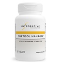 Integrative Therapie Cortisol Manager - Adrenal Health Support Supplement for Healthy Stress Response* - Vegan, Dairy-Free & Gluten-Free - 90 Kapseln (45 Portionen)