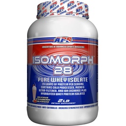APS Nutrition IsoMorph 28 Protein Pulver | Pure Whey Isolate | Kalt gepresst, Ultra-gefiltert, & Ionenaustausch Isoliert | 28g Protein | 2 Pfund (Strawberry Milkshake)