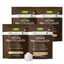 Igennus Advanced Vegan Vanille Collagen Peptide Powder, Enhanced with Glycine, Proline & Hydroxyproline & Cofactor Vitamin C, Non GMO, Vegetarische Pflanzenbasis Collagen Powder Booster, 140 Servierungen