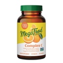 MegaFood Complex C - Vegan Immununterstützungsergänzung mit Vitamin C 250 mg, Hergestellt mit Real Food einschließlich Orange, Cranberry & Brown Rice, Gluten-Free, Kosher - 30 Tabletten, 30 Servietten