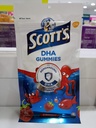 Scott's DHA Gummies,Strawberry Flavour, 15s,Vitamin D,Essential for Healthy Growth & Development in Children and Healthy Immune Function.