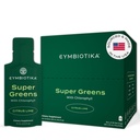 CYMBIOTIKA Super Greens Supplement mit Chlorophyll, Spirulina, Täglich Vegan Superfood-Packets für Verdauungsgut Gesundheit, Detox, Energie und Immununterstützung, Citrus Lime Flavor, 15 mL Pouches, 30 Pack