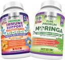 FRESH HEALTHCARE Immune Multivitamin e Moringa Superfood - Bundle
