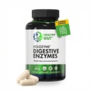 Healthy Gut HoloZyme Max Strength Digestive Enzyme | Inulinase, Amyloglucosidase & Invertase für FODMAP Support | Protease, Amylase & Lactase für Bloating, Gas & Indigestion Relief | 90 Servierungen