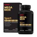 Mega Men Sport Multivitamin Caplets, Athletic Performance Nutrition, Muskelfunktion, Klinisch bewährt, um besser zu fühlen, Antioxidantien, B Vitamine, Energieproduktion, Timed Release, 180 ct