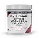 Kirkman Buffered Magnesium Bisglycinat Pulver - Bio-Max Serie || 113 gm/ 4 Unze Pulver || Frei von Common Allergenen || Fördert Entspannung und erholsam Schlaf || Gluten und Casein Free || Mineral
