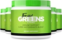 (5 Pack) Tonic Greens, All-Natur-Ergänzung in einem Jar für Immununterstützung, TonicGreens, Delicious Way to Detox The Body, Tonic Green Powder for Health and Wellness Bewertungen (150 Portionen)