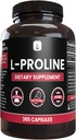 PURE ORIGINAL INGREDIENTS L-Proline (365 Kapseln) Kein Magnesium oder Reisfüller, Immer rein, Lab Verifiziert