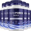 (5 Pack) FlowForce Max Supplement Advanced Energy, Supplement for Men, Flow Force Control Supplements Flowforce Max for Men Health, FlowForce Bewertungen (300 Kapseln)