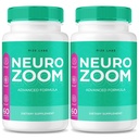 (2 Pack) Neuro Zoom Supplement, Neuro Zoom Organic Memory Supporting Formula, Neuro Zoom, um die negativen Auswirkungen von Brain Fog, Neuro Zoom verwendet, um Speicher zu erhöhen, NeuroZoom Bewertungen (120 Kapseln)