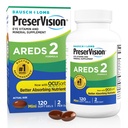 PreserVision AREDS 2 Augen Vitamine, #1 Augenarzt Empfohlene Marke, Lutein und Zeaxanthin Ergänzung mit Vitamin C, Vitamin E, Zink und Kupfer, 120 Weichgele (Minigels)