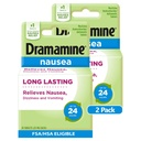 Dramamine Nausea Long Lasting, Übelkeit Relief, 10 Count (Pack von 2)