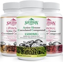 Wirkstoff Hexose korrelierte Verbindung 1500 mg Ergänzung 90 Kapseln Bundle mit 1500mg Liposomal aktiv Hexose korrelierte Ergänzung 240 SoftGels