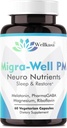 Migra-Well PM: Nourishing Brain & Nerve Support Schlafhilfe (60 Kapseln) (60 Kapseln)