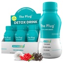Der Plug Liver Cleanse Detox & Repair Drink Elektrolyte Organische Kräuterflüssigkeit entgiften Körperpflanzen Ergänzung Unterstützung Gewichtsverlust natürliche Gesundheit Hydrate Sport Energie Immunität Schüsse Mineralien Vitamine